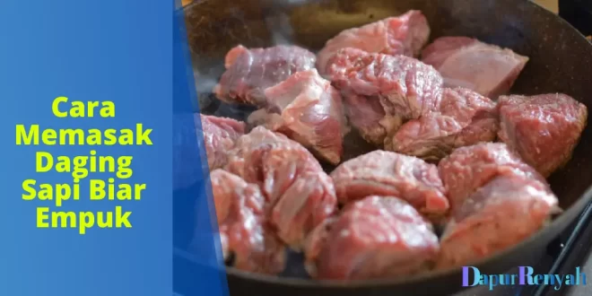 Cara Memasak Daging Sapi Biar Empuk (1)