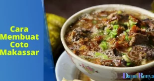 Cara Membuat Coto Makassar