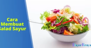 Cara Membuat Salad Sayur