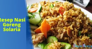 Resep Nasi Goreng Solaria