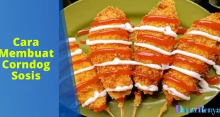 cara membuat corndog sosis