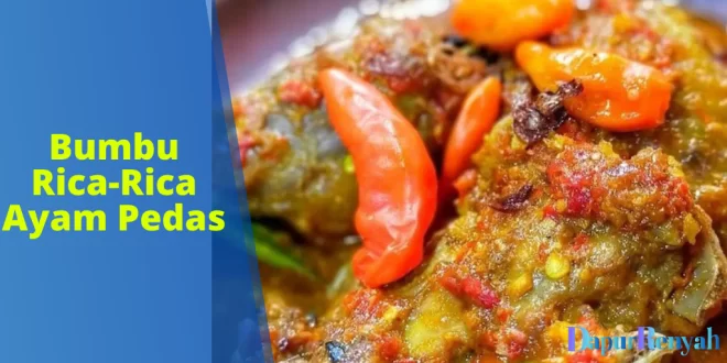 Bumbu Rica-Rica Ayam Pedas