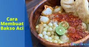 Cara Membuat Bakso Aci
