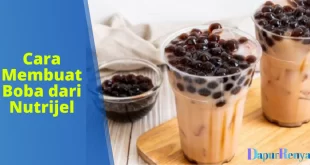 Cara Membuat Boba dari Nutrijel