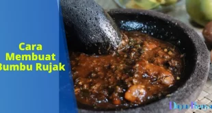 Cara Membuat Bumbu Rujak