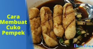 Cara Membuat Cuko Pempek