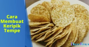 Cara Membuat Keripik Tempe