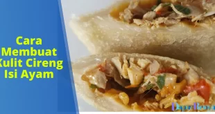 Cara Membuat Kulit Cireng Isi Ayam