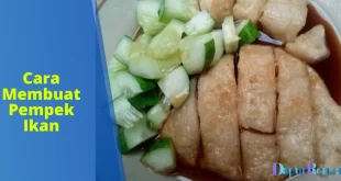 Cara Membuat Pempek Ikan