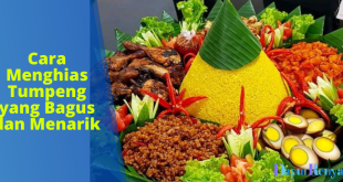 Cara Menghias Tumpeng yang Bagus dan Menarik