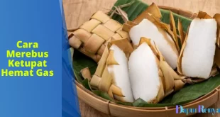 Cara Merebus Ketupat Hemat Gas