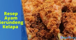 Resep Ayam Serundeng Kelapa