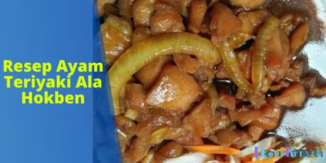 Resep Ayam Teriyaki Ala Hokben