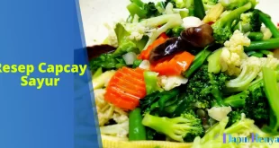 Resep Capcay Sayur