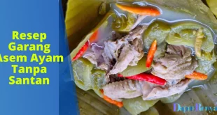 Resep Garang Asem Ayam Tanpa Santan