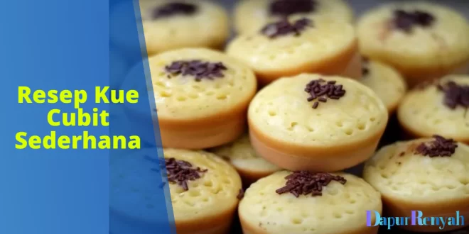 Resep Kue Cubit Sederhana