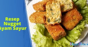Resep Nugget Ayam Sayur