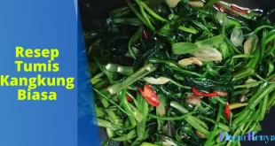 Resep Tumis Kangkung Biasa