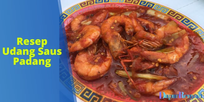 Resep Udang Saus Padang