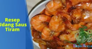 Resep Udang Saus Tiram