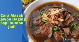Rahasia Cara Masak Rawon Daging Sapi Bumbu Jadi yang Menggugah Selera