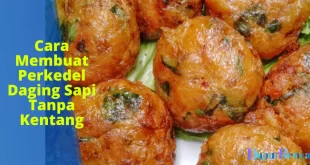 Cara Membuat Perkedel Daging Sapi Tanpa Kentang