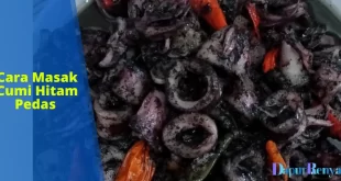 cara masak cumi hitam pedas
