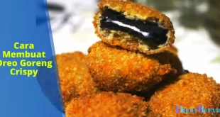 Cara Membuat Oreo Goreng Crispy