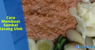 Cara Membuat Sambal Kacang Ulek