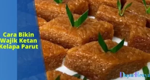cara bikin wajik ketan kelapa parut