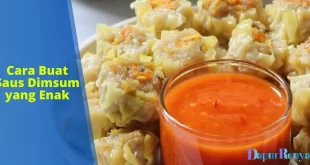 Cara Buat Saus Dimsum
