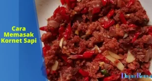 Cara Memasak Kornet Sapi