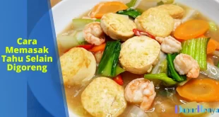 cara memasak tahu selain digoreng