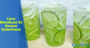 cara membuat es kuwut sederhana