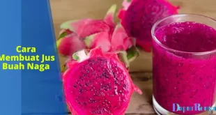 Cara Membuat Jus Buah Naga