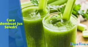 cara membuat jus seledri