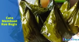 cara membuat kue bugis