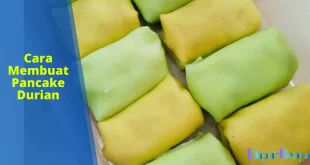 Cara Membuat Pancake Durian