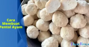 Cara Membuat Pentol Ayam