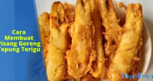 Pisang Goreng Tepung Terigu