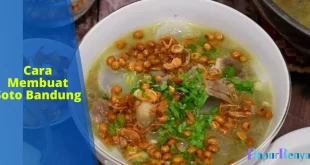 cara membuat soto bandung