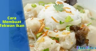 Cara Membuat Tekwan Ikan