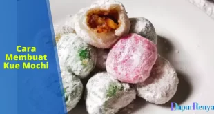 cara membuat kue mochi