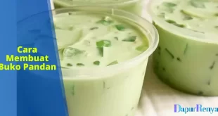 cara membuat buko pandan