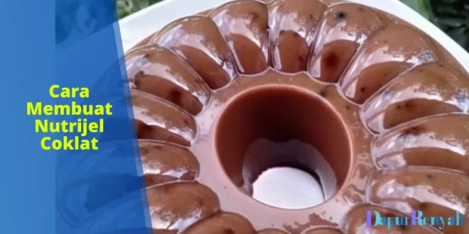 cara membuat nutrijel coklat
