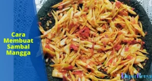 cara membuat sambal mangga
