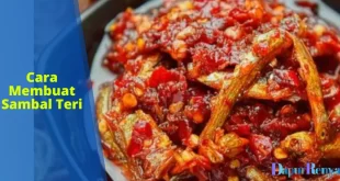 cara membuat sambal teri