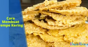 cara membuat tempe kering