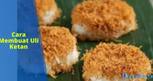 Cara Membuat Uli Ketan