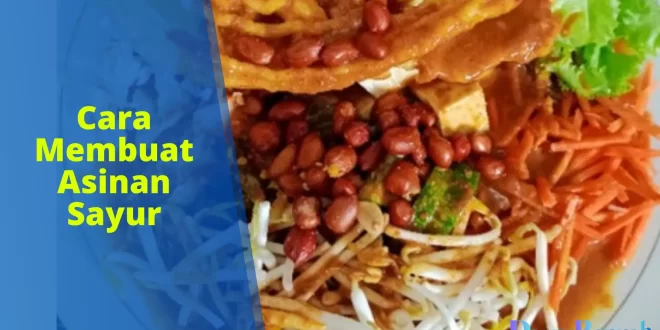 cara membuat asinan sayur